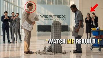 “Bring Me the Real Architect” CEO Said— Then the Black Janitor Walks Up and Stuns the Room