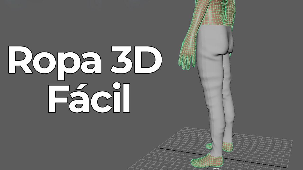 Cómo hacer ropa realista en Maya fácil y rápido