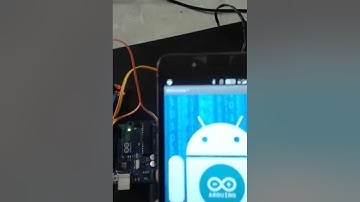 ARDUINO control lampu dengan ponsel android
