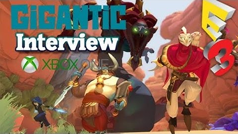 GIGANTIC (Xbox One) | E3 2015 Interview with Motiga
