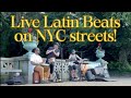 NYC Latin Freestyle Jam | Djembe, Cajon, Bongos | Energetic Drum Session