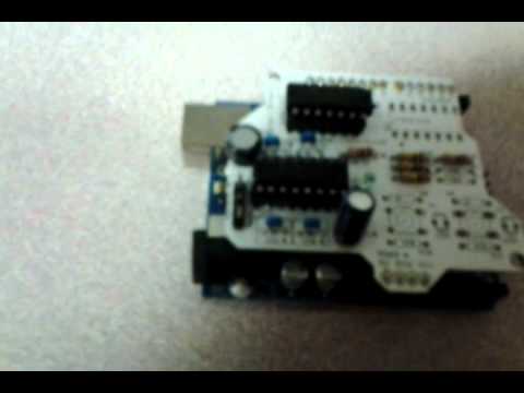 Arduino Motor Shield and Chassis Test