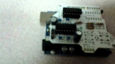 Arduino Motor Shield and Chassis Test