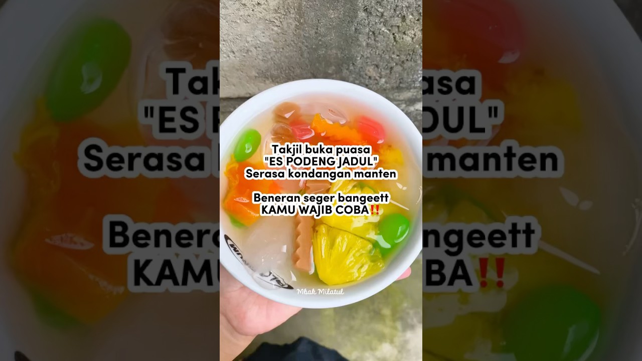 ES PODENG JADUL | ES PODENG MANTEN