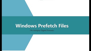 Analyze Windows Prefetch file Using Autopsy || Practical Digital Forensics