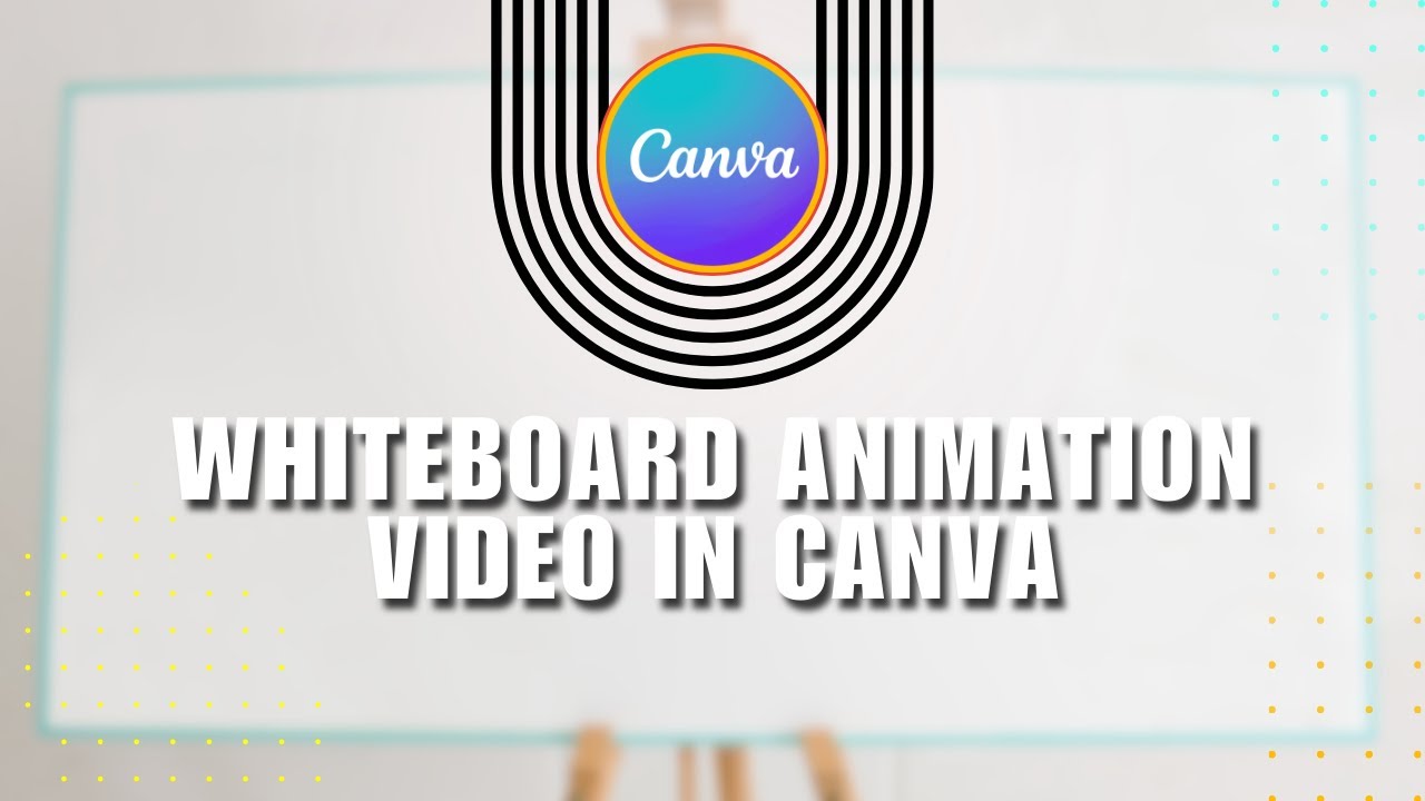 ⭐ EASY: How to Create a Whiteboard Animation video in canva | How To ...