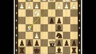 Уроки шахмат - Атака Макса Ланге 1
