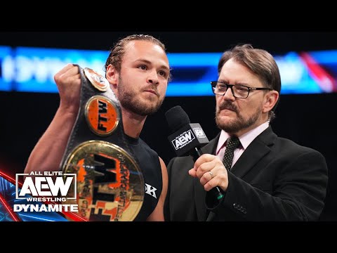 New FTW Champion, Jack Perry, addresses the past & future! | 7/26/23, AEW Dynamite