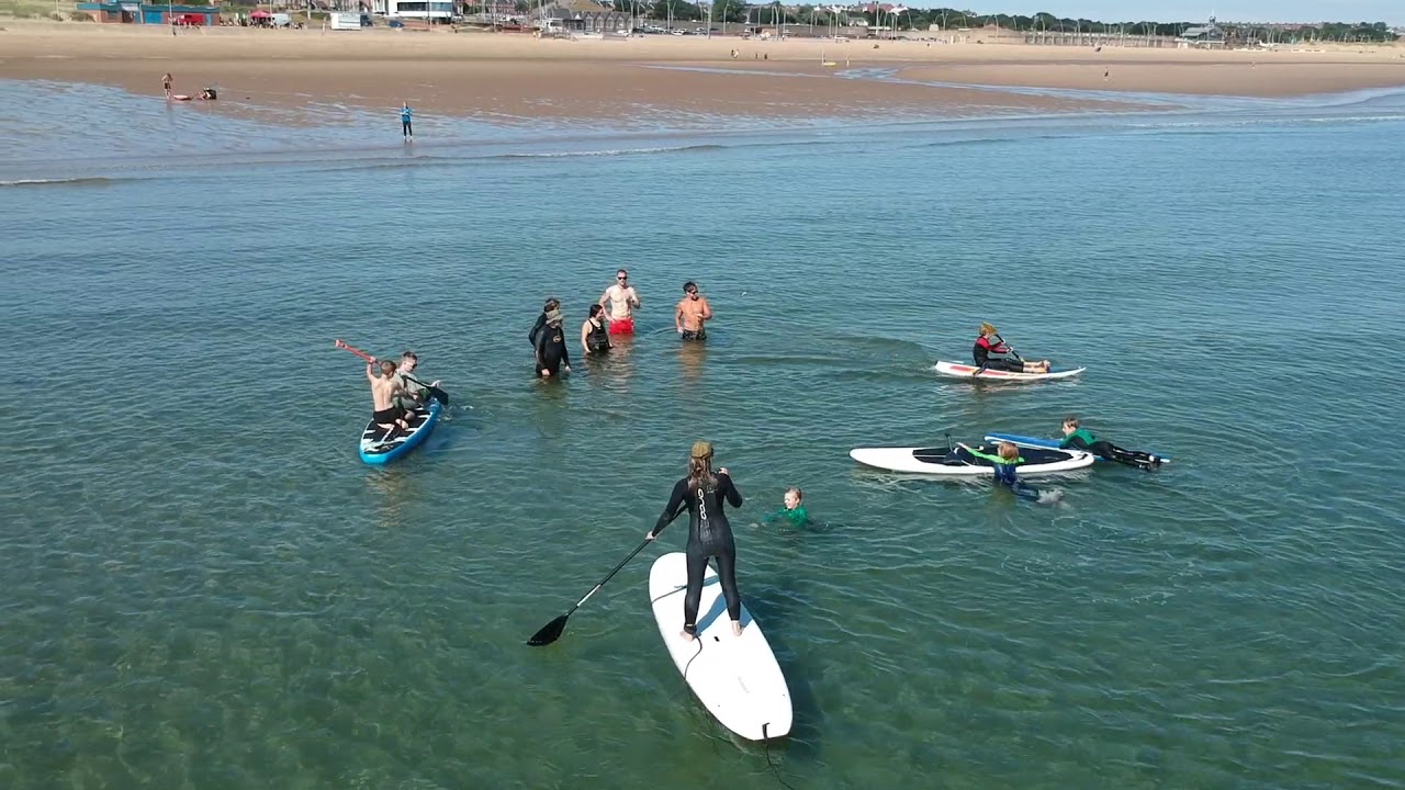 South Shields - Sunday Morning - Group Paddle Boarding