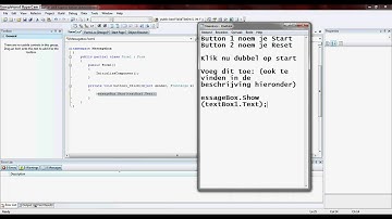 Visual C# 2008 MessageBox