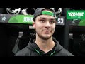 Wyatt Johnston Post Game Press Conference Oct 21 vs Flyers