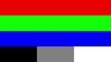 RGB + Grayscale Test Screen (4K UHD, 1 Hour) — Monitor Calibration & Color Uniformity | ZNSLab