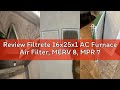 Review Filtrete 16x25x1 AC Furnace Air Filter, MERV 8, MPR 700, Tough on Pollen, Easy on Airflow, 3-