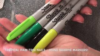 DIY Sharpie marker Nail art by Taty’s Lifestyle 3,495 views 6 years ago 5 minutes, 15 seconds