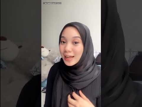 RECOMMEND CATNISH CUTE MANIES HIJAB STYLE 18 0276  HIJAB REFERENSI 2021