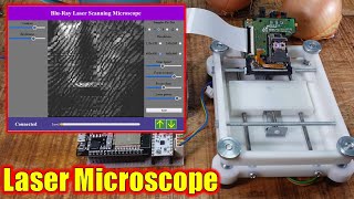 Laser Scanning Microscope from Bluray Player #3: Increasing the Resolution