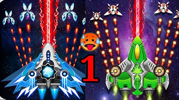 Galaxy Attack: Alien Shooter - Gameplay Walkthrough Part 1 (iOS, Android)