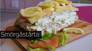 Шведская Кухня: Торт-Сэндвич / Smörgåstårta