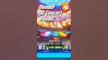 Close Encounters Blender 3D VJ Loops! #shorts #80s  #3danimation
