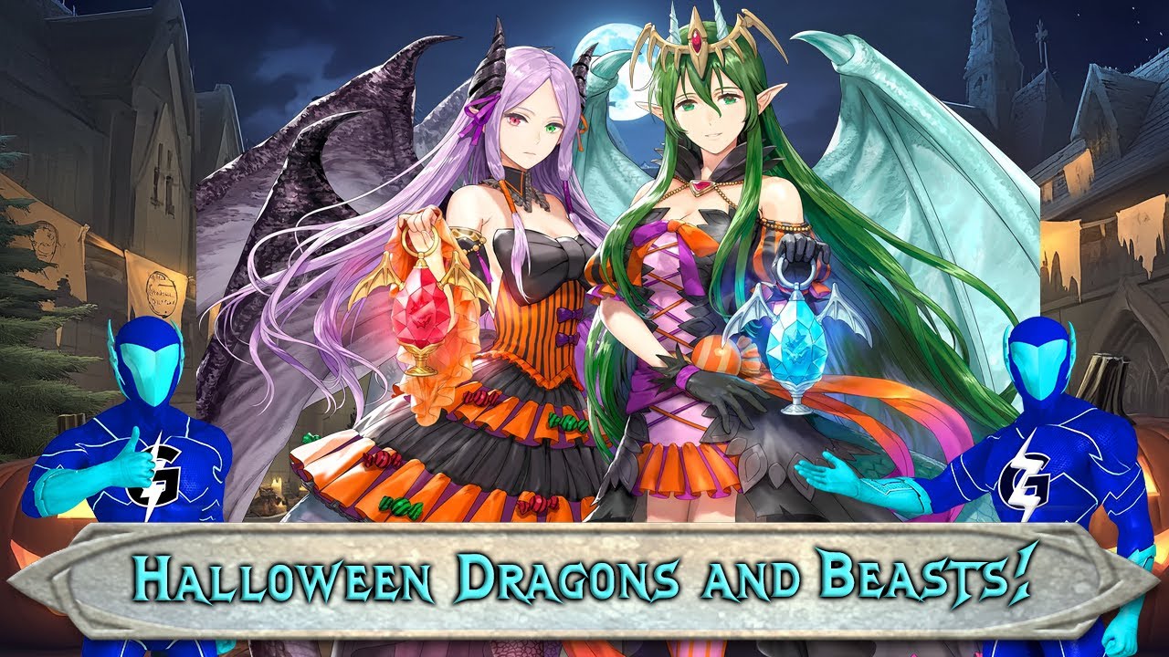 Halloween Dragons and Beasts! Festival Guide Banner Impression ft. Guests |FEH|