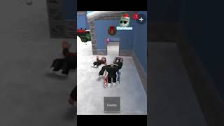 How to double jump in mm2 (Mobile) #roblox #fypシ #viral #chase #challenge #prank