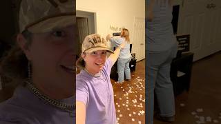 We decorated their new home for the newlyweds to come home to! #newlymarried #Newlyweds #JustMarried