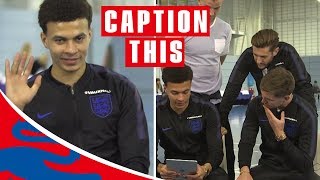 Give Us the Wave Dele! | Dele & Stones (ft. Hart, Lallana & Walker too!) | Caption This