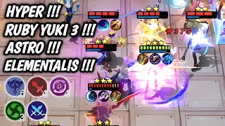 HYPER RUBY YUKI 3 ASTRO ELEMENTALIS SAKTI PARAH ! HAYABUSA B3 SEKALI PUTER LANGSUNG ILANG !!!