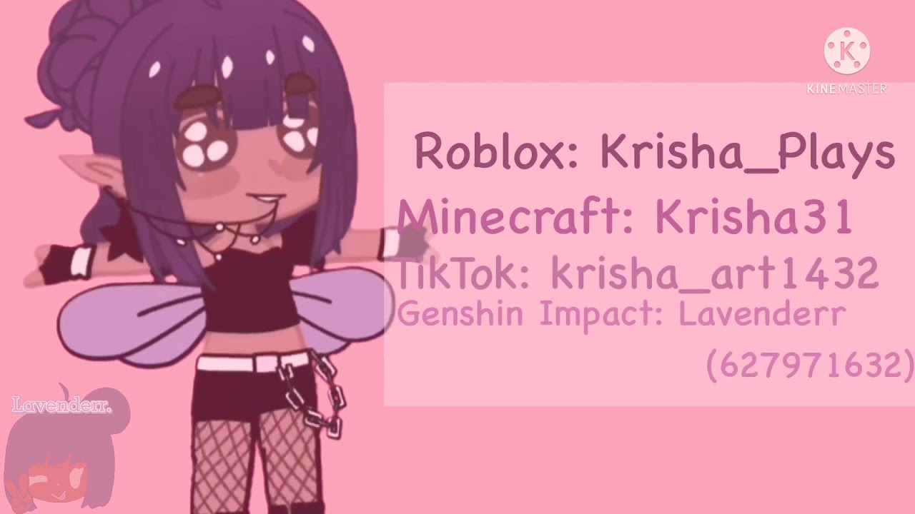 My Usernames For Genshin Impact Roblox Minecraft for Mobile iPad