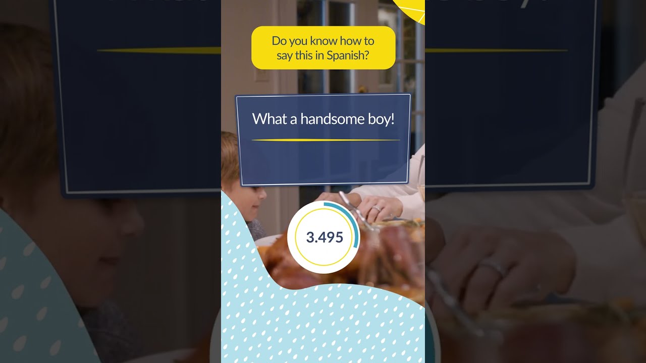 Pop Quiz Say What A Handsome Boy In Spanish Short YouTube Pop Quiz Say What A Handsome Boy In Spanish Short YouTube