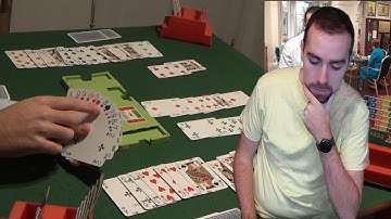 #93 ~ Full Bridge Game ~ 4 HEARTS ~ Bidding & card play explained ~ #52 SAYC American Bridge ~