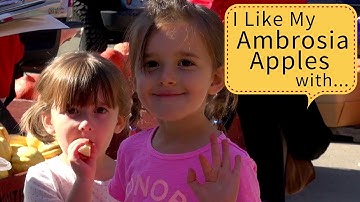What Do You Like Your Ambrosia Apples With?
