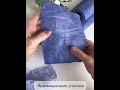 Вата для рукоделия и игрушек цветная льняная -Темно-синий- заготовка для куклы. Артикул WB 160368927