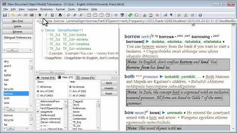 Introduction to Filter (F5) [TLex, tlTerm, tlDatabase]
