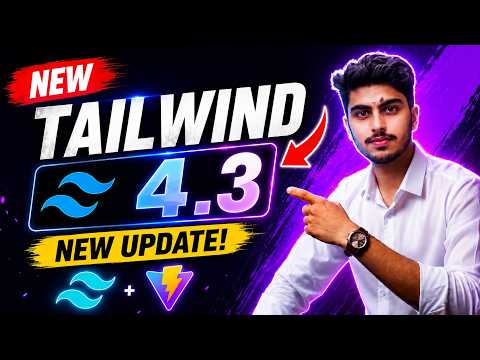 Tailwind CSS 4.3 Tutorial | Complete Installation Guide with Vite (2026)