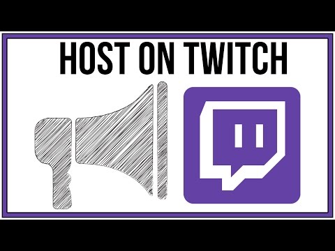 How To Host A Channel On Twitch - Full Tutorial