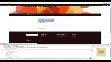 Wordpress how to customize your theme via css Child Theme