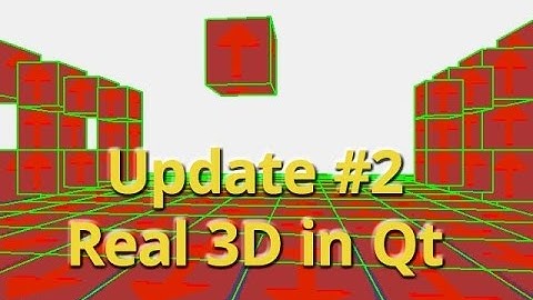 Update Qt 3D No More QTransform Pure Custom Qt