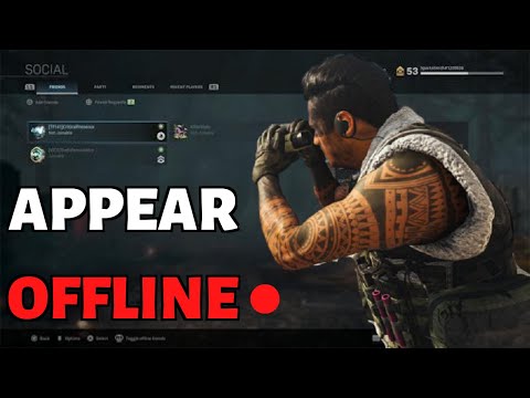 Como Aparecer Offline Em Warzone (PS4 XBOX e PC)