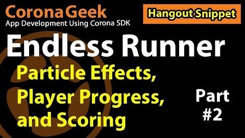 Adjusting Particle Effects On An Endless Runner Player Object