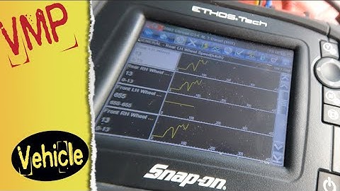 VMP  ABS Sensor Fault Diagnosis -  With Scanner, Live Data and DMM Resistance Check