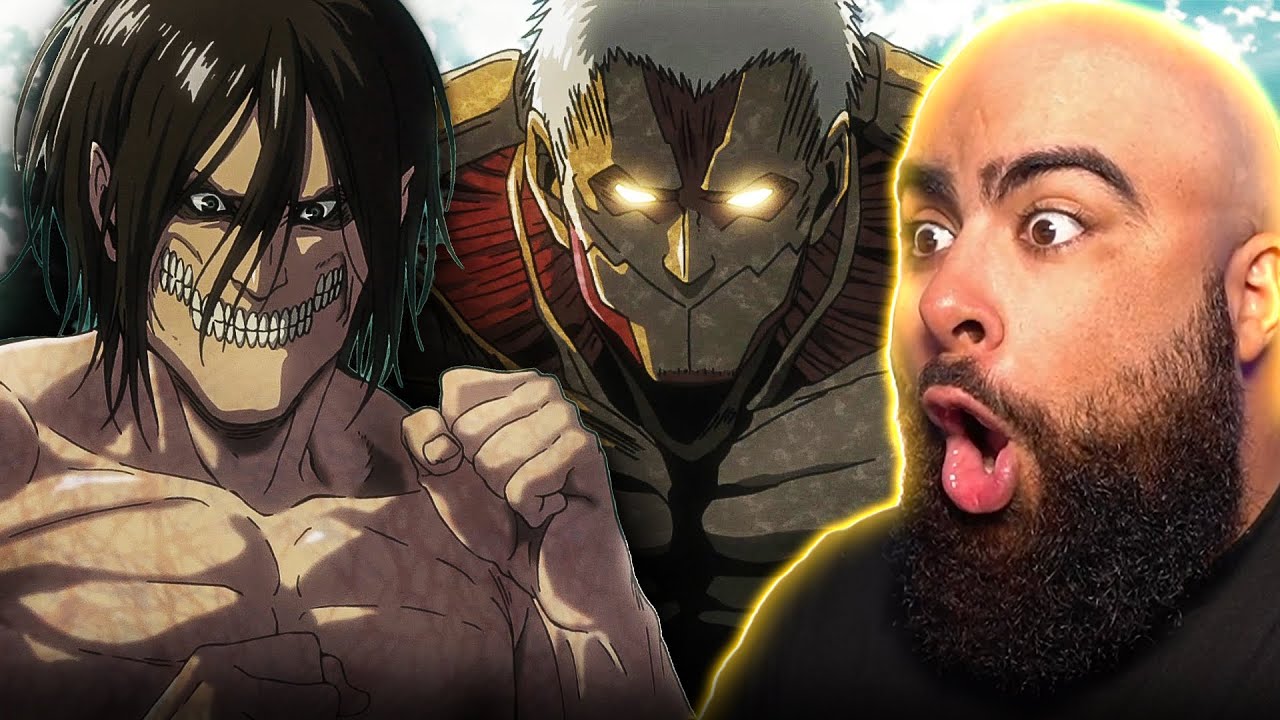 EREN VS REINER!! | Attack On Titan S2 Episode 7 Reaction! - YouTube