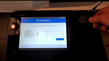 Scanshare HP Workpath authentication