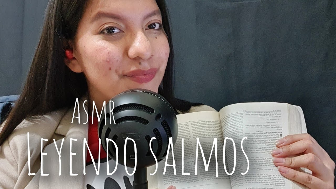 ASMR CRISTIANO- 1 HORA LEYENDO SALMOS - Susurros y Soft Spoken