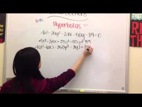 Conic Sections: Graphing Hyperbolas