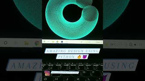 Amazing Design Using Python #python #shorts