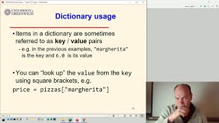 OO Python 02-4: Tuples & Dictionaries - Dictionaries