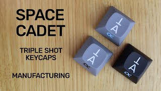 Space Cadet Triple Shot Polyurethane Keycaps