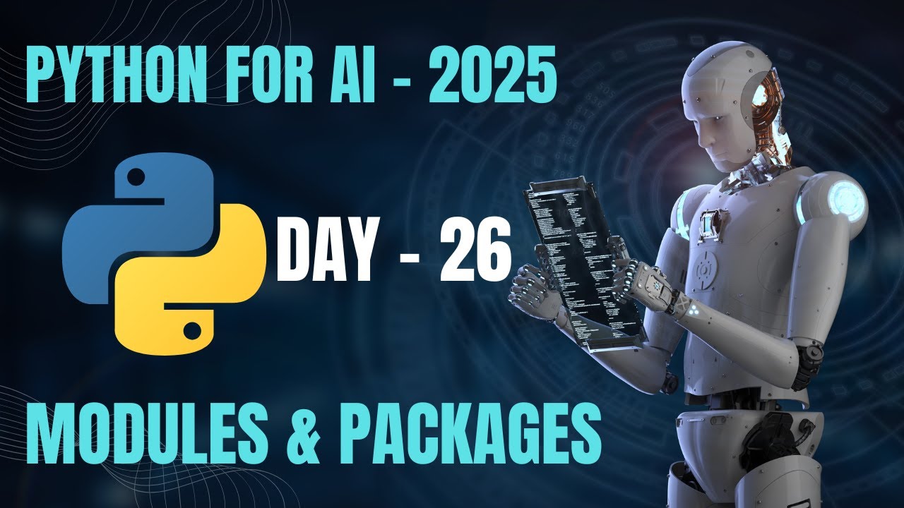DAY 26:- Modules & Packages - YouTube
