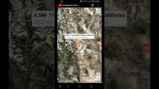 4.5 earthquake keeler, california 6-22-20